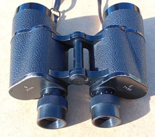 Vintage Carl Zeiss Jena Binoctar "E" 7x50 Binoculars Q1 DDR with Case