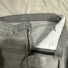 Levi’s Men’s Slim Taper Gray Light Wash Distressed Denim Jeans Cotton Size 34 — photo 4