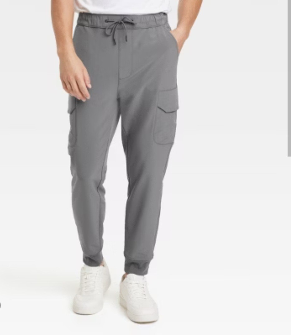 Goodfellow & Co Mens Tapered Ankle Joggers with 4-Way Stretch