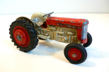 TRACTEUR MASSEY FERGUSON  BRITAINS  Lg 8 cm  MÉTAL    BON ÉTAT