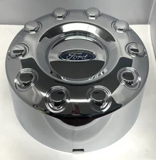NEW 2017-2024 Ford F-450 F450 F-550 F550 REAR Wheel Chrome Center Hub Cap 10-Lug