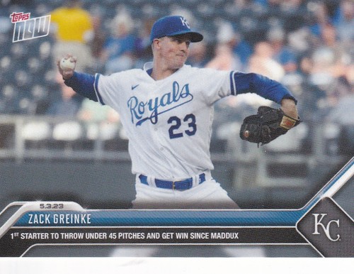 2023 Topps Now 232 Zack Greinke