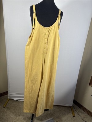 SOCIETY AMUSE Jumpsuit/overalls Tan 100% Cotton Small