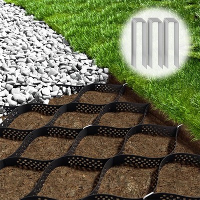 Geogrid Ground Grid 9x17.5 FT for Driveways, Walkways, Patios, Erosion Control