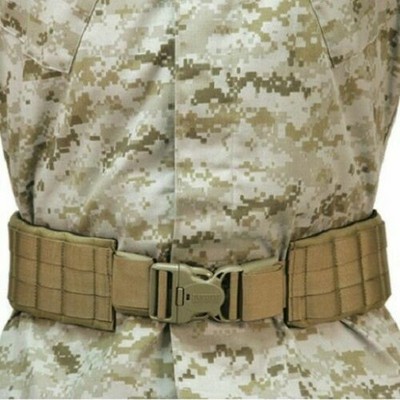 Blackhawk Padded Patrol Belt Coyote Tan Molle Strike Webbing Choose Size Medium