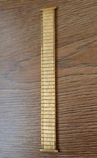 16mm - 19mm SPIEDEL VINTAGE 1950s-1970s ROLLED GOLD EXPANDING WATCH STRAP BOXED.