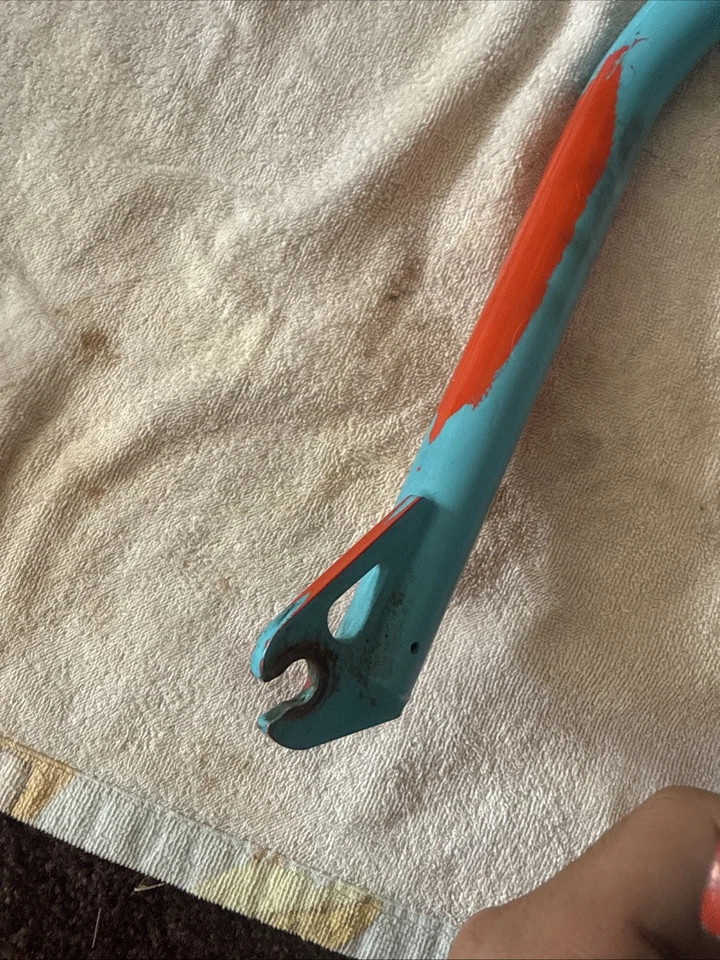 Horquillas pintadas sin rosca Midschool Redline BMX 1 1/8 talla profesional 20” MX 20 horquilla roja Foto 4 de 4