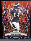 2025 Panini Phoenix Football Red Seismic Ricky Williams #81