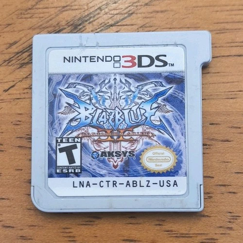 BlazBlue: Continuum Shift II Nintendo 3DS Game by Aksys Games NTSC-U/C