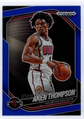 2024-25 Panini Prizm Black Blue Prizm /199 Amen Thompson #76 10b8