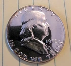 1952 Franklin 50c Proof Half Dollar PF64