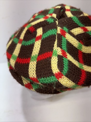 Funky Crochet Newsboy Golf Hippy Hat - Picture 10 of 14