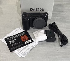 SONY ZV-E10 II 26MP E-Mount Mirrorless Camera - In Box! Brand New.