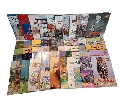 McGraw Hill Leveled Books Readers Library Lot Of 50 Different Homeschool Grade 4
