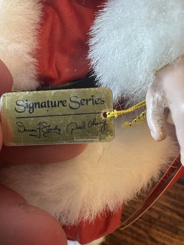 Clothtique by Possible Dreams Dept Store Santa 1995 w COA - 第 11/13 張圖片