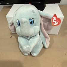 TY Beanie Baby - DUMBO the Elephant (6 inch) - MWMTs Stuffed Animal Toy