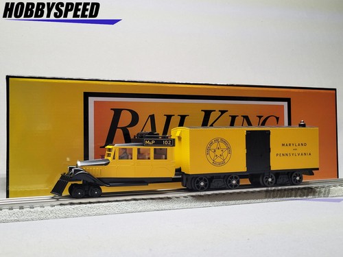 MTH RAILKING MARYLAND&PENN GALOPING GOOSE MOTOR DIÉSEL CALIBRE O 30-21308-1 NUEVO | Zustand: New