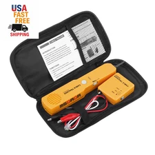 Wire Tracer Tone Generator Probe Kit - Network Cable Tester Locator Tool