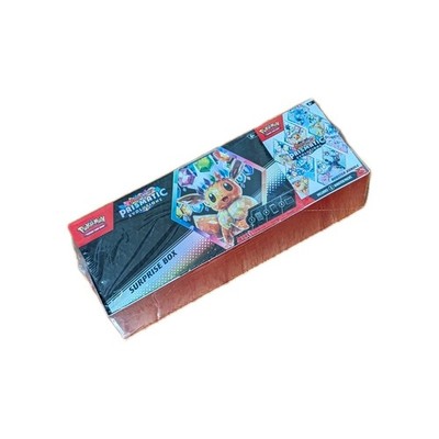 Pokemon Prismatic Evolutions Collector Bundle Box 2 Pack New Factory Sealed VHTF
