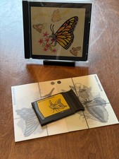 Janome 140Butterfly Designs Embroidery Machine Design Memory Card 16 Patterns