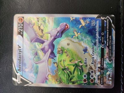 Alternate art areodactyl v nearly perfect condition perfect centering