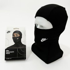 Nike Pro Therma-Fit Hyperwarm Balaclava Hood Ski Running Training Mask Black