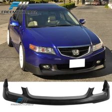 Fits 2004-2005 Acura TSX OE Style Front Bumper Lip Spoiler Body Kit Unpainted PU