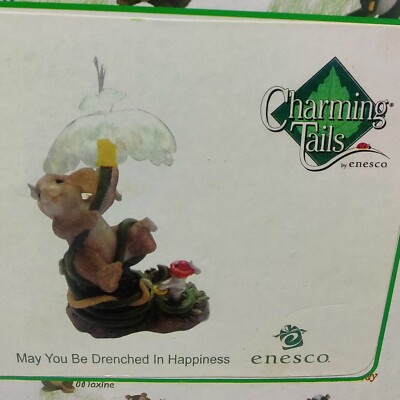 Charming Tails Figur - ''May you be drenched in Happiness'' - RAR!