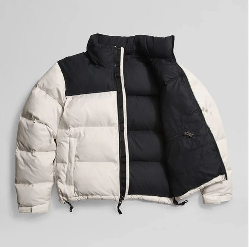 The North Face Womens 1996 Retro Nuptse 700 Down Puffer Jacket White Size XL - Picture 2 of 19