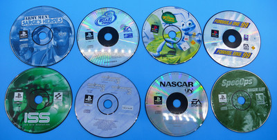 PS 1 Playsation 1 Games Spiele Auswahl,Sammlung Konvolut nur CD ohne Hülle/Heft