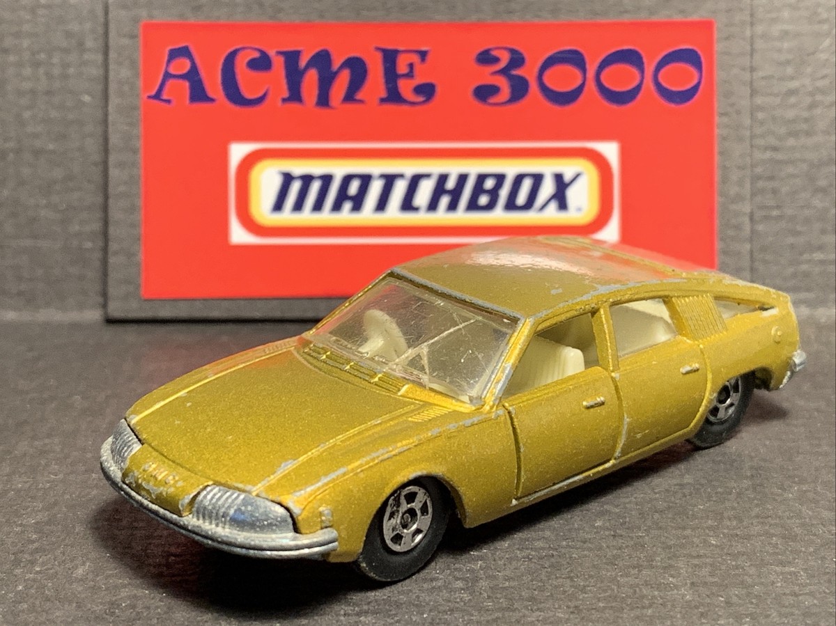 マッチボックス SuperFast No.56 PININFARINA 1800 Lesney Matchbox Superfast #56 BMC 1800 Pininfarina – Berbly Toys