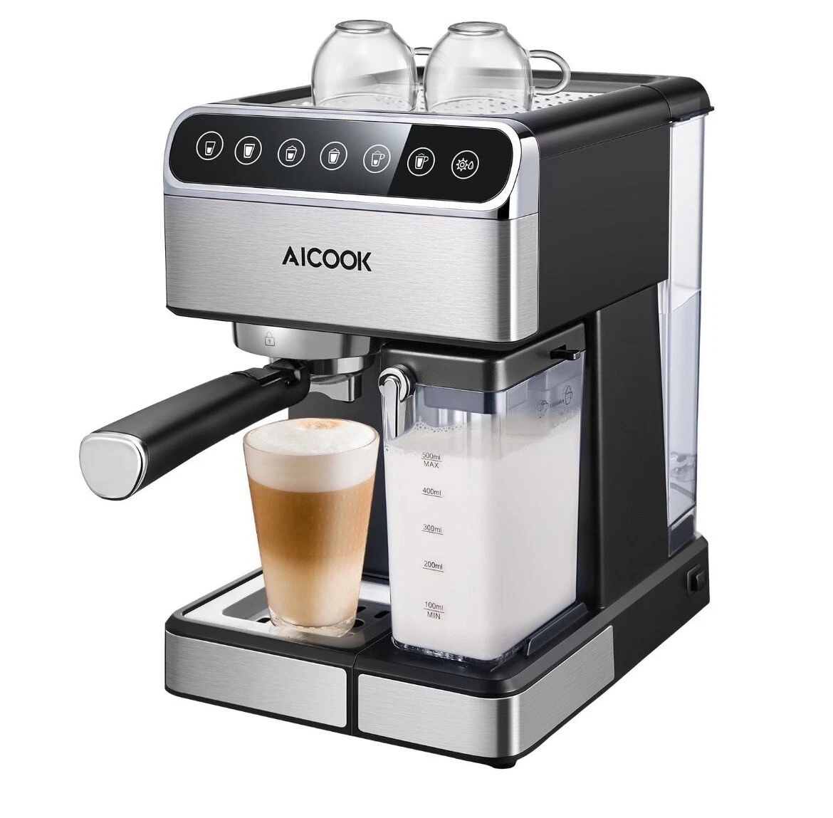AICOOK ESPRESSO AND AUTO-CAPPUCCINO COFFE MAKER