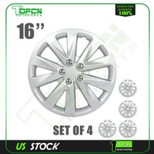 4 Set Hub Caps 16 Inch Full S Wheel Cover Durable For Chevrolet Mazda Ford Dodge