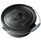 WildTrak 3.8L 4.5 Quart Pre-Seasoned Cast Iron Camp Oven | CA1093