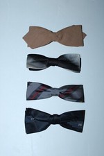 Royal and Ormond Rust Resistant Clip On Lot of 4 Bow Ties