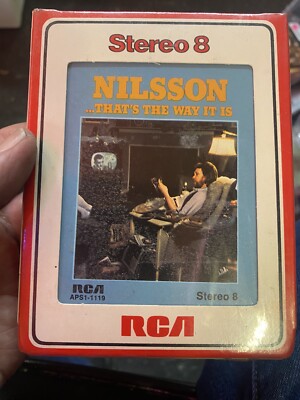 Nilsson  that s The Way It Is new Sealed 8 Track Tape-Rare!  no Reserve !