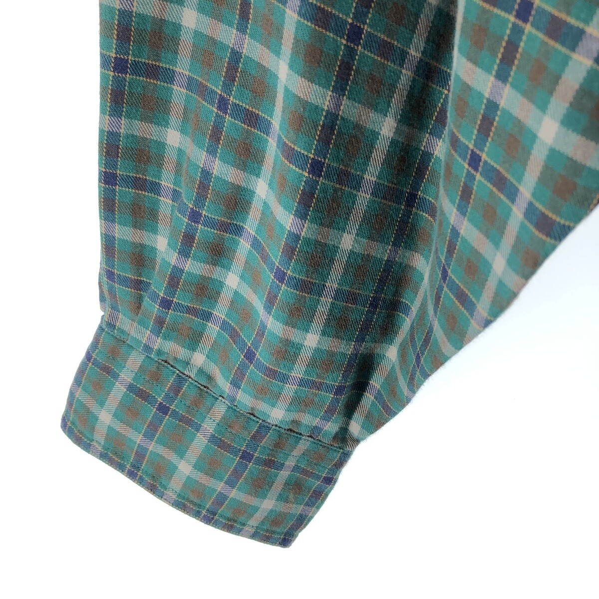 80s-90'S Eddie Bauer Black Tag Long Sleeve Button Down Check