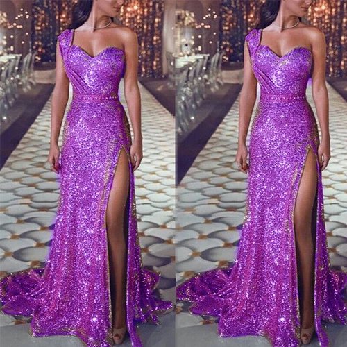 Formal Lady Wedding Evening Cocktail Party Prom Bridesmaid Ball Gown Dress Plus - Picture 13 of 31