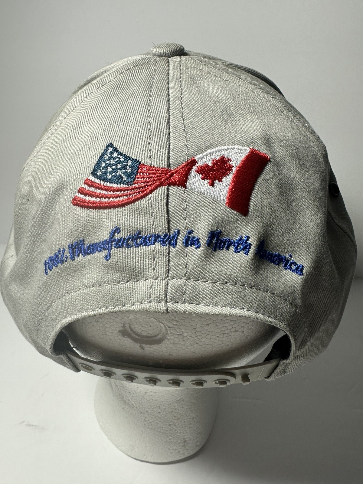 Ameri Brakes Gray Embroidered Snap-Back Baseball … - image 5