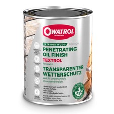 Owatrol Textrol Clear Wood Oil For Exterior Including Decking 1L/2.5L/5L