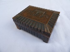 Boite art déco  Souvenir de Paris - Arc de Triomphe  signé Ruffony Orféar Paris