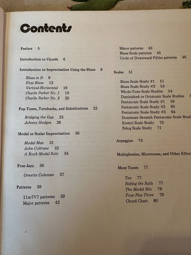 Improvising Jazz Sax by Charley Gerard, 1978, hardcover, 80 pages - Picture 5 of 10