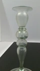 Antique Steuben Aquamarine Candleholder