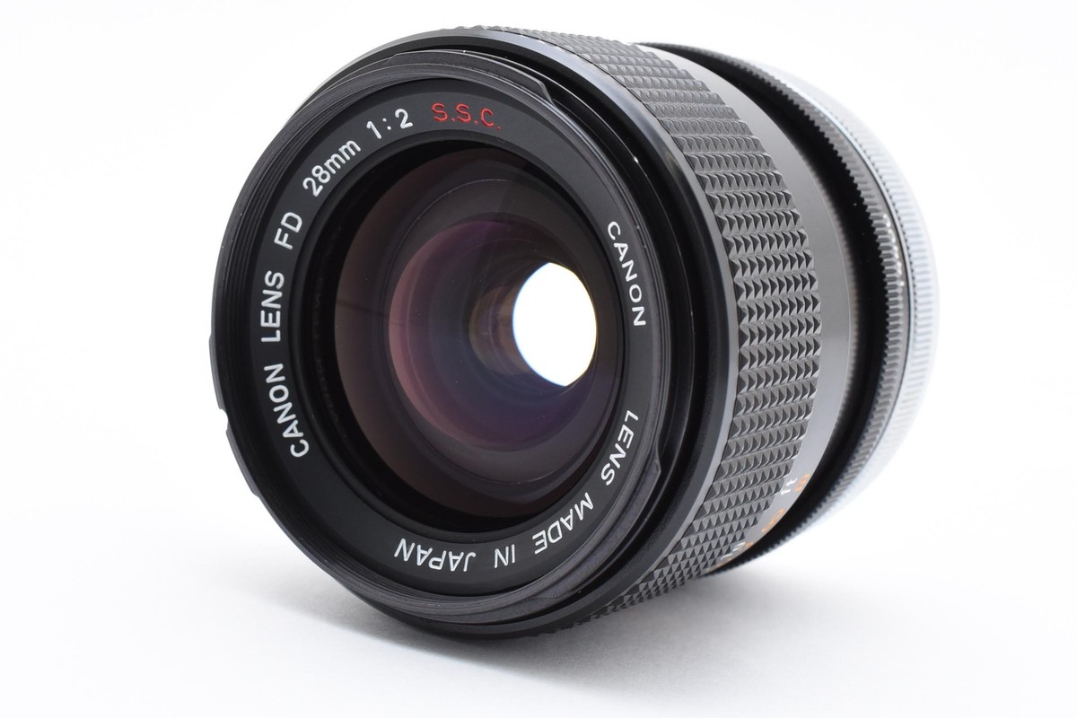 MINT+++] Canon FD 28mm f2 S.S.C. SSC Wide Angle MF Lens From