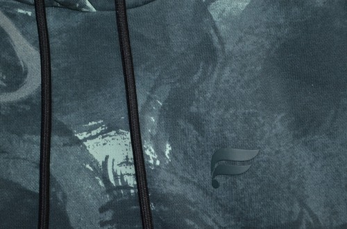 Fabletics Mens M The Courtside Hoodie Sweatshirt Abstract Zip Pockets SB2147584 - Picture 7 of 9