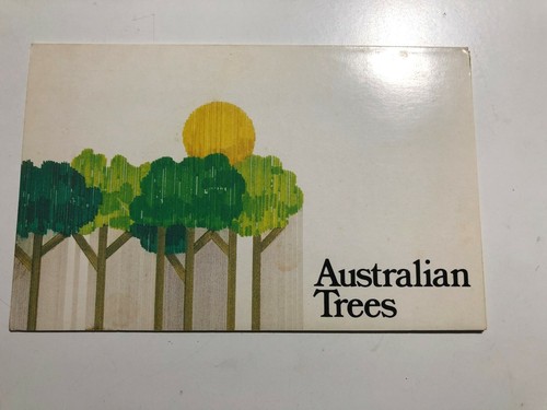 1978 Australia Australian Alberi Trees in Folder Pack Booklet Libretto - Imagen 2 de 2