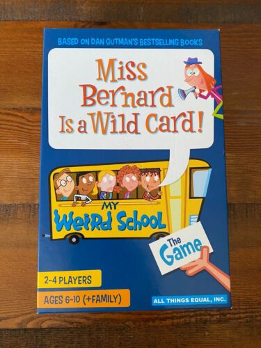 Miss Bernard is a Wild Card - My Weird School Board Game - Certified Good Used - Picture 1 of 7