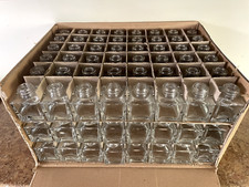 Full box of 144 quality square bottles. 50ml New 