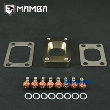 MAMBA T25 T28 to T3 CNC Turbo Charger Manifold Flange Adapter Turbine Conversion