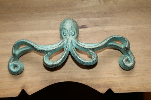 Maritime Restaurierung Hardware Oktopus Schubladengriffe Gusseisen, 6 7/8", HW-53 - Bild 2 von 12